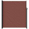 vidaXL Retractable Side Awning Brown 220x300 cm