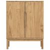 vidaXL Sideboard FLORO Wax Brown 70 x 30 x 70.5 cm Solid Pine Wood