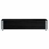 vidaXL Pallet Collar Black 100x50 cm Solid Wood Pine