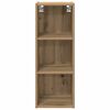 vidaXL Hanging Cabinet Artisan Oak 30 x 29.5 x 80 cm Engineered Wood