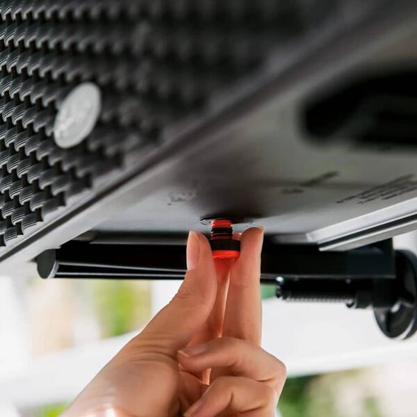 LECHUZA Planter BALCONERA Cottage 50 ALL-IN-ONE Granite