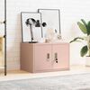 vidaXL Storage Cabinet Pink 60 x 40 x 40 cm Steel