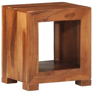 vidaXL Side Table 37x29x40 cm Solid Wood Acacia