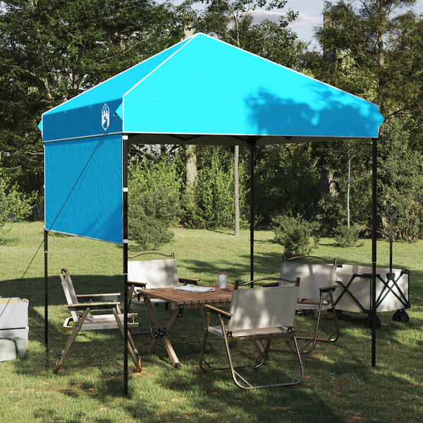 vidaXL Pop-up Canopy Tent Blue 200 x 200 cm Fabric
