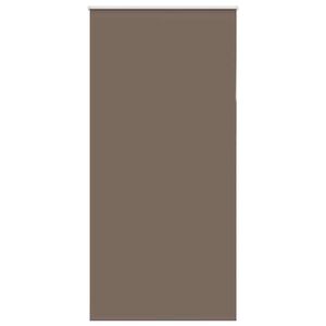 vidaXL Roller Blind Blackout Coffee 105x210 cm Fabric Width 100.7 cm Polyester