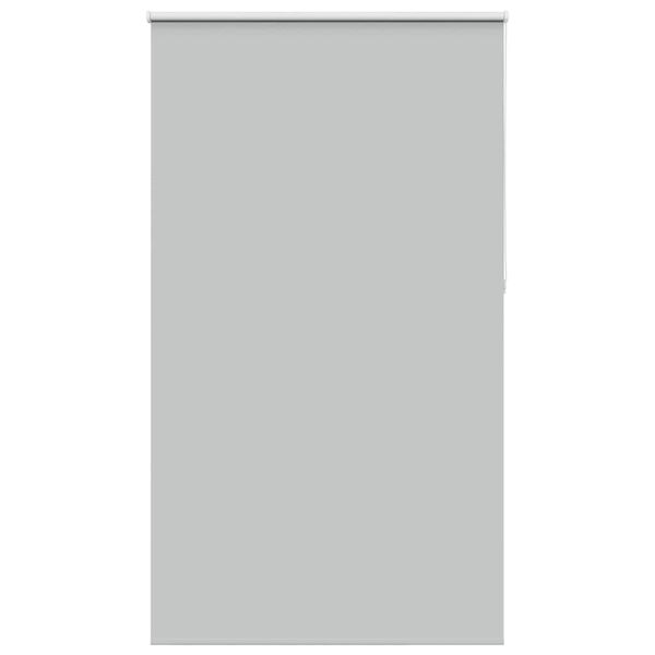 vidaXL Roller Blind Blackout Light Grey 135x210 cm Fabric Width 131.6 cm Polyester