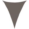 vidaXL Sunshade Sail 160 g/m&sup2; Anthracite 4x5x5 m HDPE
