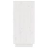 vidaXL Sideboards 2 pcs White 31.5x34x75 cm Solid Wood Pine