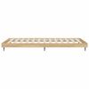 vidaXL Bed Frame without Mattress Sonoma Oak 90x200 cm Engineered Wood