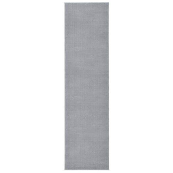 vidaXL Runner Rug BCF Grey 60x250 cm