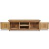 vidaXL TV Cabinet Solid Teak 120x30x40 cm
