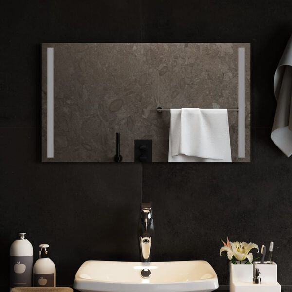 vidaXL LED Bathroom Mirror 70x40 cm