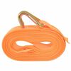 vidaXL Ratchet Tie Down Straps 4 pcs 0.4 Tonnes 6mx25mm Orange