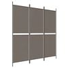 vidaXL 3-Panel Room Divider Anthracite 150x220 cm Fabric