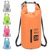 vidaXL Dry Bag with Zipper Orange 20 L PVC