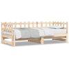 vidaXL Pull-out Day Bed without Mattress 2x(90x200) cm Solid Wood