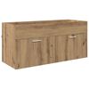 vidaXL Bathroom Cabinet Artisan Oak 100 x 38.5 x 46 cm Engineered Wood