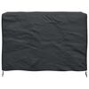 vidaXL Furniture Cover Plain Black 140 x 70 x 90 cm 420D