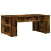 vidaXL Coffee Table Smoked Oak 102x55x42 cm Engineered Wood