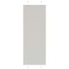 vidaXL Pleated Blind Light Grey 80x200 cm Fabric Width 79.4 cm Polyester