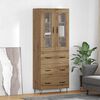 vidaXL Highboard Artisan Oak 69.5 x 34 x 90 cm Engineered Wood