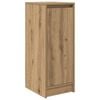 vidaXL Shoe Cabinet Artisan Oak 29.5x34x76 cm Engineered Wood