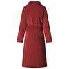 vidaXL Bathrobe without Hood Bordeaux Red L Flannel