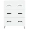 vidaXL Highboard White 69.5x34x180 cm Engineered Wood