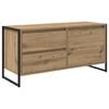 vidaXL TV Cabinet 100 x 36 x 49.5 cm Artisian Oak Engineered Wood