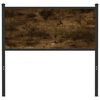 vidaXL Replace Headboard Smoked Oak 80 cm Engineered Wood and Steel