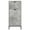 vidaXL Bathroom Cabinet with Drawer Concrete Grey 39.5 x 36 x 88 cm