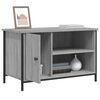 vidaXL TV Cabinet Grey Sonoma 80x40x50 cm Engineered Wood