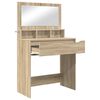 vidaXL Bedroom Dressing Tables Sonoma Oak 80 x 39.6 x 135 cm