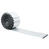 vidaxl Lawn Edging 10 m x 10 cm Galvanised Steel Silver