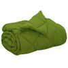 vidaXL Full Year Duvet Green 220 x 240 cm Microfiber