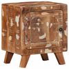 vidaXL Bedside Cabinet 2 pcs 40x32x46 cm Solid Wood Reclaimed