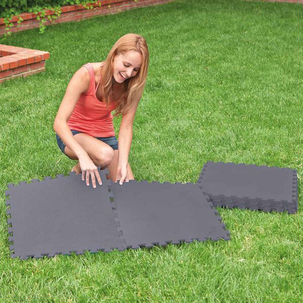 Intex Interlocking Padded Floor Protector 8 pcs 50x50x0.5 cm 1.9 m&sup2;