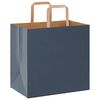 vidaXL Paper Bags 50 pcs with Handles Blue 26x17x25 cm