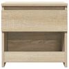 vidaXL Bedside Cabinets 2 pcs Sonoma Oak 40x30x39 cm Engineered Wood