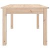vidaXL Coffee Table 80x50x40 cm Solid Wood Pine