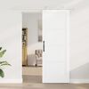 vidaXL Sliding Door White 78 x 211 cm Solid Pine Wood