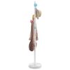 vidaXL Coat Stand White 172 cm Powder-coated Iron