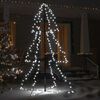 vidaXL Christmas Cone Tree 200 LEDs Indoor and Outdoor 98x150 cm