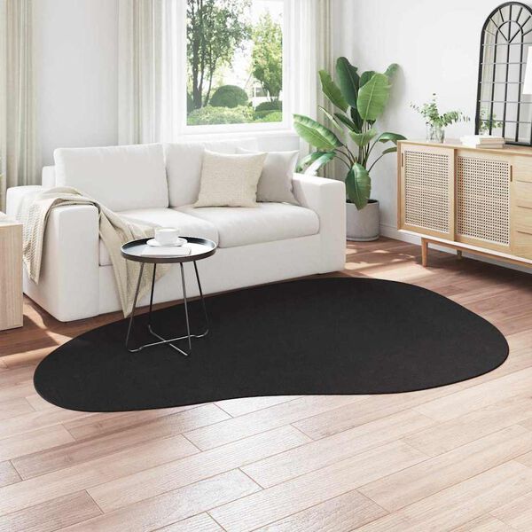 vidaXL Area Rugs HUARTE Black 160 x 230 cm Polyester