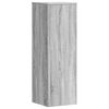 vidaXL Plant Stand Grey Sonoma 33x33x100 cm Engineered Wood
