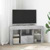 vidaXL Corner LED TV Cabinet Concrete Grey 103 x 40 x 50 cm