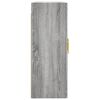 vidaXL Wall Mounted Cabinets 2 pcs Grey Sonoma Engineered Wood