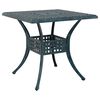 vidaXL Garden Table Set 3 pcs Green Cast Aluminium