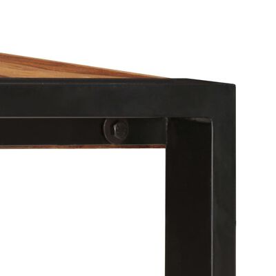 vidaXL Dining Table 160x80x75 cm Solid Sheesham Wood