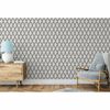 DUTCH WALLCOVERINGS Wallpaper Geometric White and Black